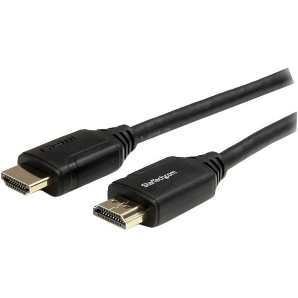 StarTech.com 6ft (2m) Premium Certified HDMI 2.0 Cable with Ethernet, High Speed Ultra HD 4K 60Hz HDMI Cable HDR10, UHD HDMI Monitor Cord