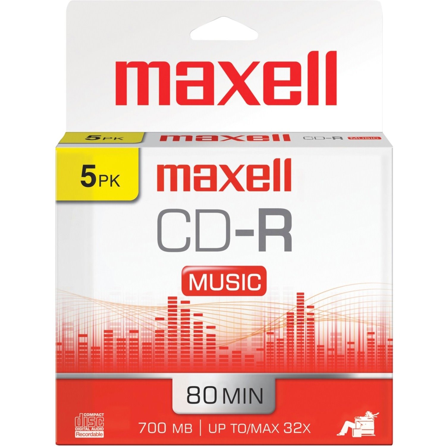 Maxell Music CD-R Media