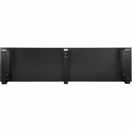 Tripp Lite Extra-Wide Dual-Monitor Riser for Desk, 39 x 10 in. - Wood, Black
