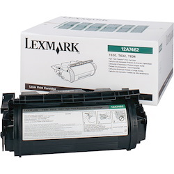 Lexmark 12A7462 Original Laser Toner Cartridge - Black - 1 Pack