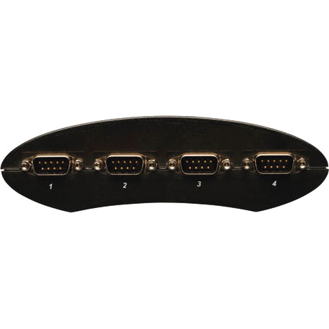 Eaton Tripp Lite Series USB-A to Serial Adapter Hub (DB9) - Keyspan, High-Speed (M/M), 4-Port