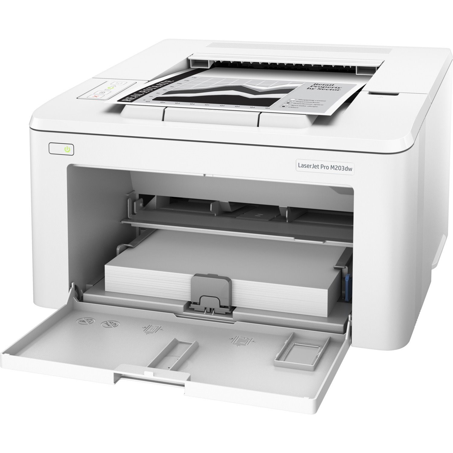 HP LaserJet Pro M203 M203dw Desktop Laser Printer - Monochrome