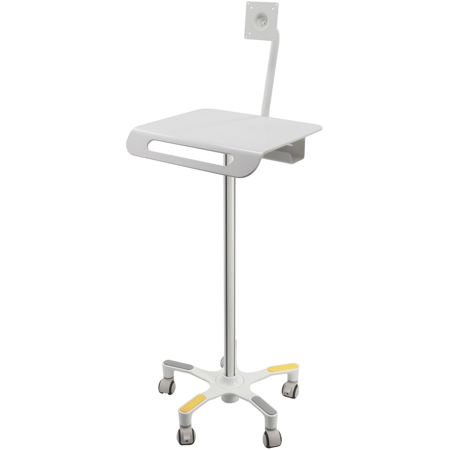 CTA Digital Medical Grade Anti-Microbial Floor Stand with VESA Compatibility