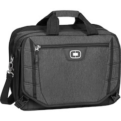 Ogio Circuit Carrying Case for 15" Notebook - Black, Dark Static