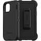 OtterBox Defender Carrying Case (Holster) Apple iPhone 11 Pro Smartphone - Black