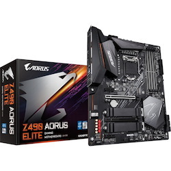 Aorus Ultra Durable Z490 AORUS ELITE Desktop Motherboard - Intel Z490 Chipset - Socket LGA-1200 - Intel Optane Memory Ready - ATX