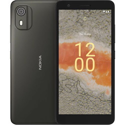 Nokia C02 32 GB Smartphone - 5.4" LCD FWVGA+ 720 x 1440 - Quad-core (4 Core) 1.40 GHz - 2 GB RAM - Android 12 (Go Edition) - 4G - Charcoal