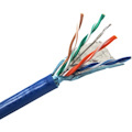 Weltron Cat 5e STP 350 MHz Solid Shielded CMR Cable - 1000 Feet