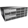 Cisco Catalyst 3850 WS-C3850-48T 48 Ports Manageable Layer 3 Switch - 10/100/1000Base-T - Refurbished