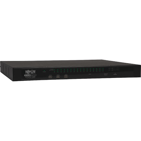 Tripp Lite by Eaton NetDirector 32-Port Cat5 KVM over IP Switch - Virtual Media, 4 Remote + 1 Local User, 1U Rack-Mount, TAA