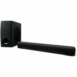 Yamaha Compact SR-C30A 2.1 Bluetooth Sound Bar Speaker - 90 W RMS - Black