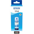 Epson 114 Refill Ink Bottle - Cyan - Inkjet
