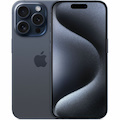 Apple iPhone 15 Pro 256 GB Smartphone - 6.1" OLED 2556 x 1179 - Hexa-core (A17 ProDual-core (2 Core) 3.78 GHz + A17 Pro Quad-core (4 Core) - 8 GB RAM - iOS 17 - 5G - Blue Titanium