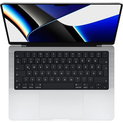 Apple MacBook Pro MKGT3B/A 36.1 cm (14.2") Notebook - Apple M1 Pro Deca-core (10 Core) - 16 GB Total RAM - 1 TB SSD - Silver