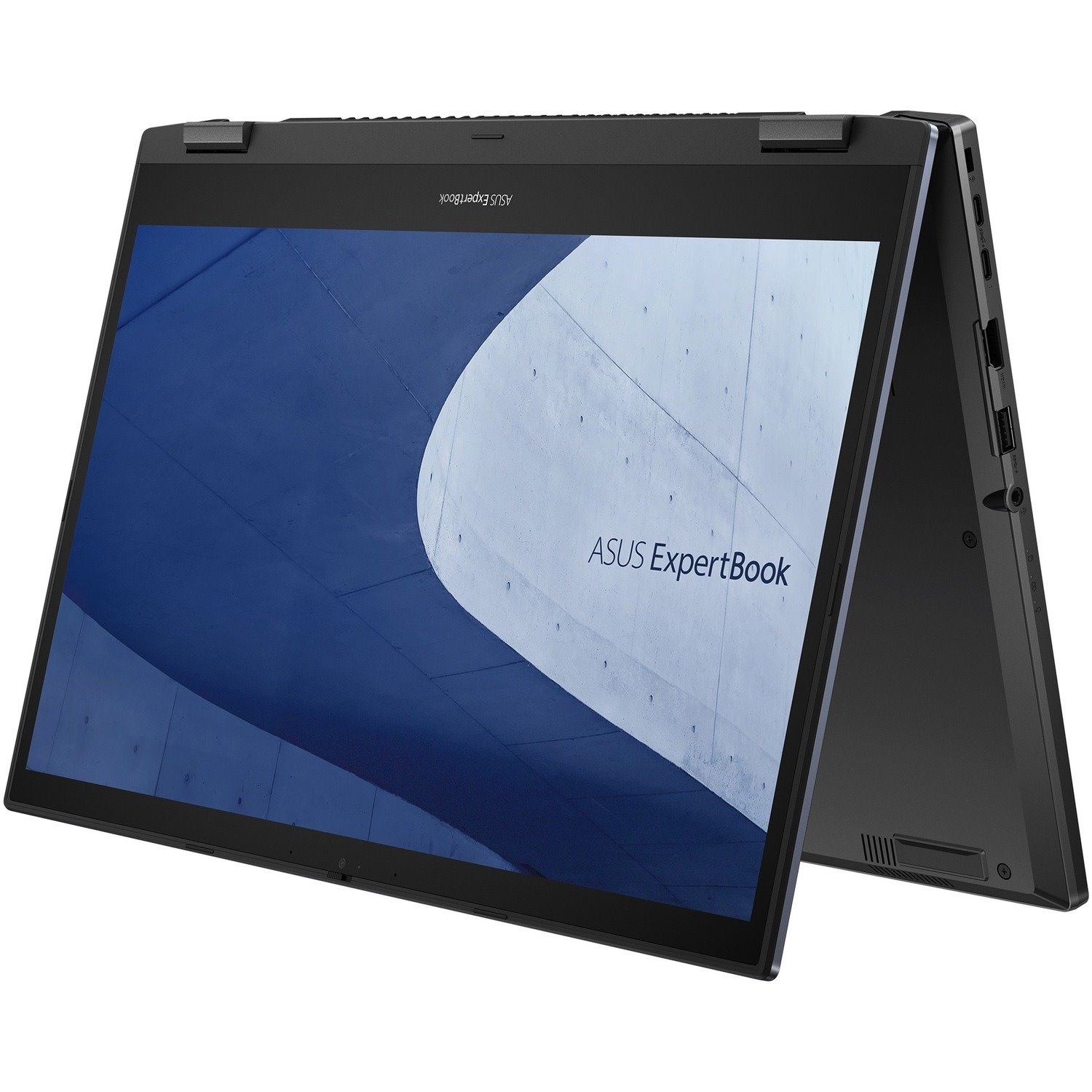 Asus ExpertBook B2 Flip B2502F B2502FBA-C53P-CA 15.6" Touchscreen Convertible 2 in 1 Notebook - Full HD - Intel Core i5 12th Gen i5-1240P - 16 GB - 512 GB SSD - Star Black