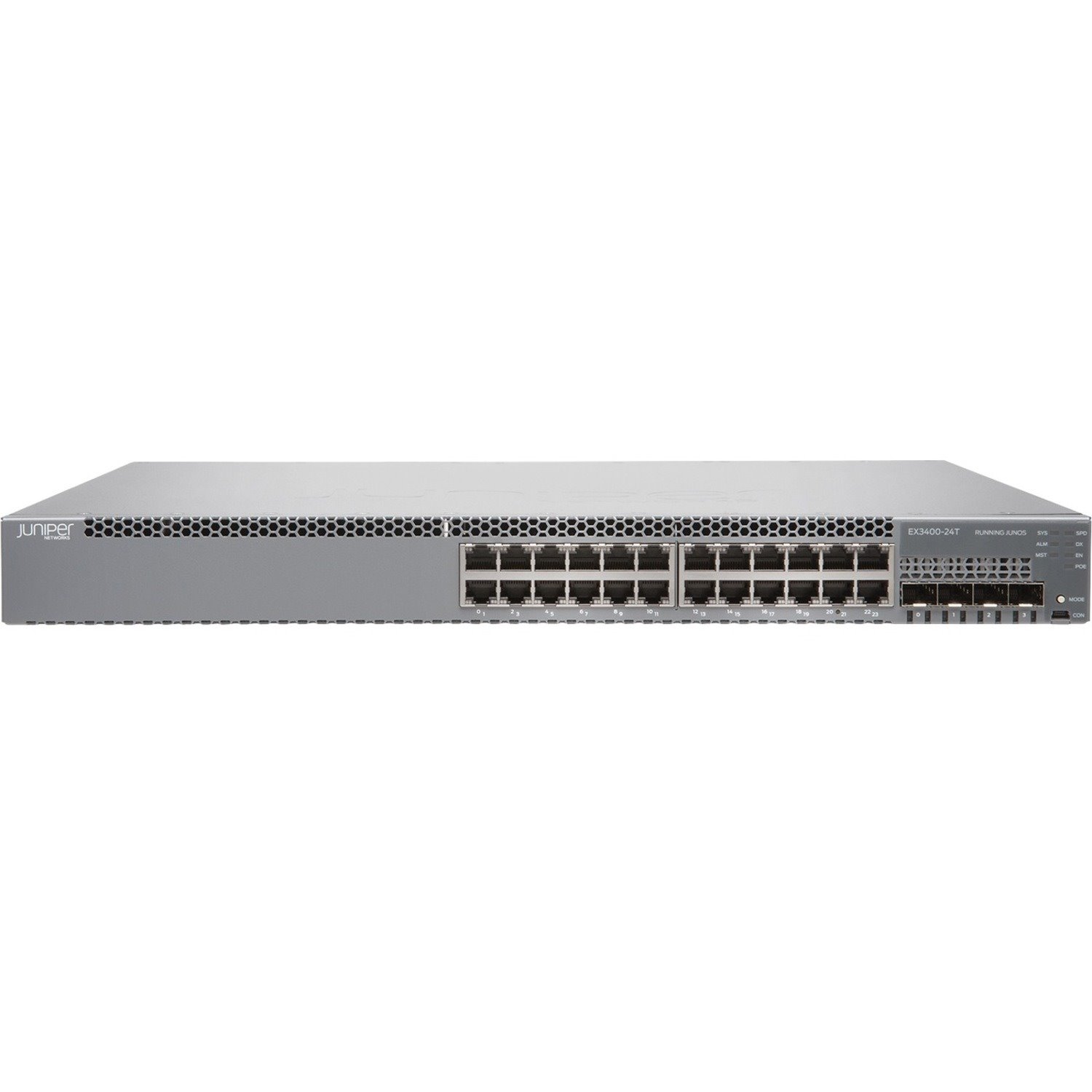 Juniper EX4300 EX3400-24T 24 Ports Manageable Ethernet Switch - Gigabit Ethernet, 40 Gigabit Ethernet, 10 Gigabit Ethernet - 1000Base-T, 10GBase-X, 40GBase-X