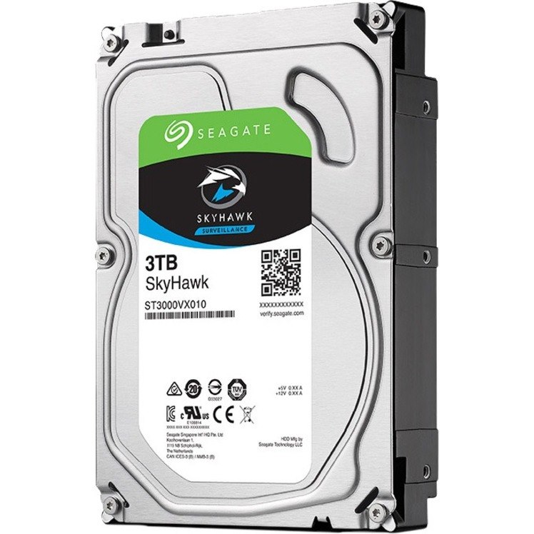 Seagate SkyHawk ST3000VX010 3 TB Hard Drive - Internal - SATA (SATA/600)