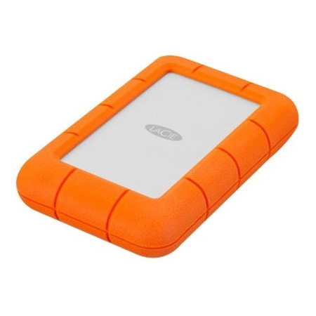 LaCie Rugged Mini LAC9000633 4 TB Portable Rugged Hard Drive - External - Orange