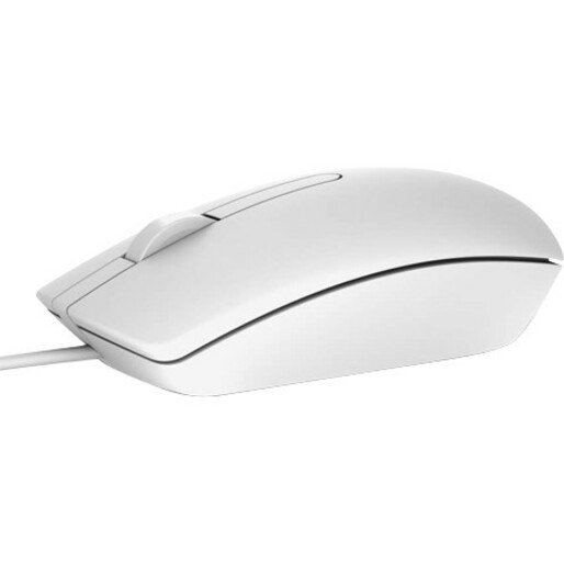 Dell MS116 Mouse - USB - Optical - 2 Button(s) - White
