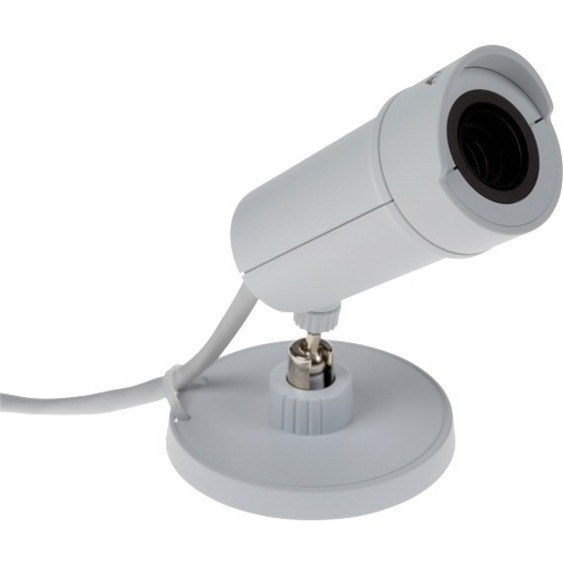AXIS P1280-E 300 Kilopixel Indoor/Outdoor Network Camera - Color - White - TAA Compliant