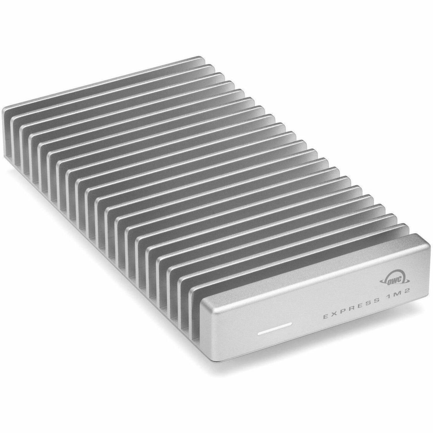 OWC Express 1M2 2 TB Portable Rugged Solid State Drive - M.2 External - PCI Express NVMe (PCI Express NVMe 4.0) - Silver