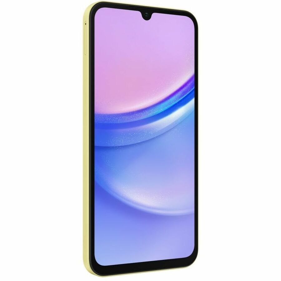 Samsung Galaxy A15 SM-A155F/DSN 128 GB Smartphone - 16.5 cm (6.5") Super AMOLED Full HD Plus 1080 x 2340 - Octa-core (Cortex A76Dual-core (2 Core) 2.20 GHz + Cortex A55 Hexa-core (6 Core) 2 GHz - 4 GB RAM - Android 14 - 4G - Yellow