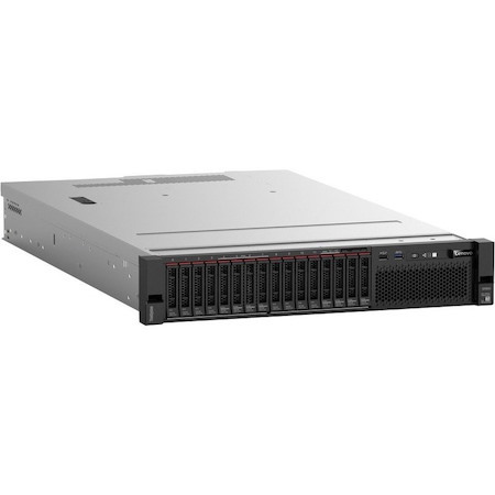 Lenovo ThinkSystem SR850 7X19A058NA 2U Rack Server - 4 x Intel Xeon Gold 6252 2.10 GHz - 128 GB RAM - Serial ATA/600 Controller