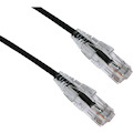 Axiom 7FT CAT6A BENDnFLEX Ultra-Thin Snagless Patch Cable 650mhz (Black)