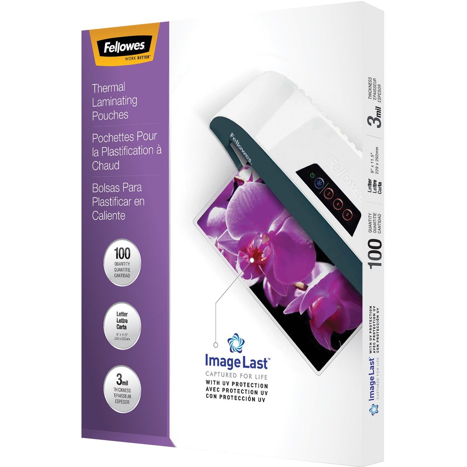 Fellowes ImageLast Thermal Laminating Pouches