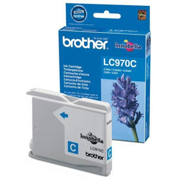 Brother LC-970C Original Inkjet Ink Cartridge - Cyan - 1 Pack