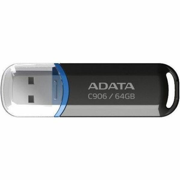 Adata Classic C906 64 GB USB 2.0 Flash Drive - Black