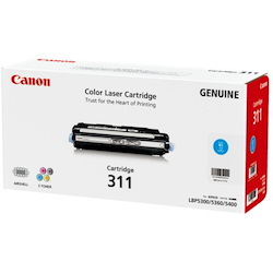 Canon CART311C Original Laser Toner Cartridge - Cyan Pack