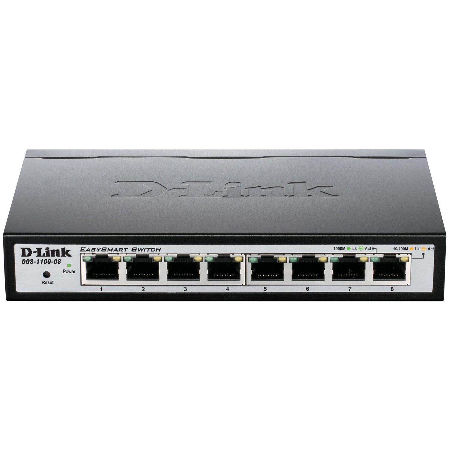 D-Link DGS-1100 DGS-1100-08 8 Ports Manageable Ethernet Switch - Gigabit Ethernet - 10/100/1000Base-T