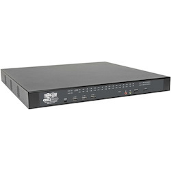 Tripp Lite by Eaton NetDirector 32-Port Cat5 KVM over IP Switch - Virtual Media 1 Remote + 1 Local User 1U Rack-Mount TAA