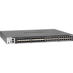Netgear M4300 M4300-24X24F 24 Ports Manageable Layer 3 Switch - 10 Gigabit Ethernet, Gigabit Ethernet - 10GBase-T, 10GBase-SR, 10GBase-LR, 1000Base-SX, 1000Base-LX, 10GBase-LRM