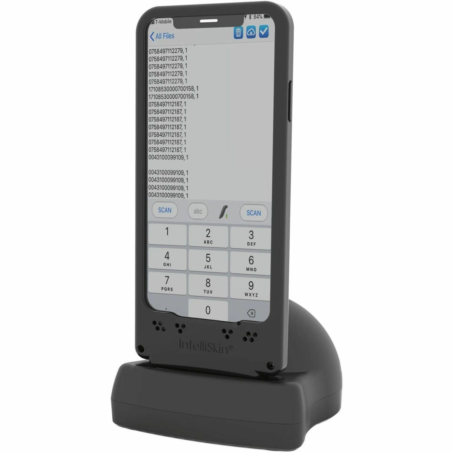 Socket Mobile DuraSled DS800 Linear Barcode Scanning Sled