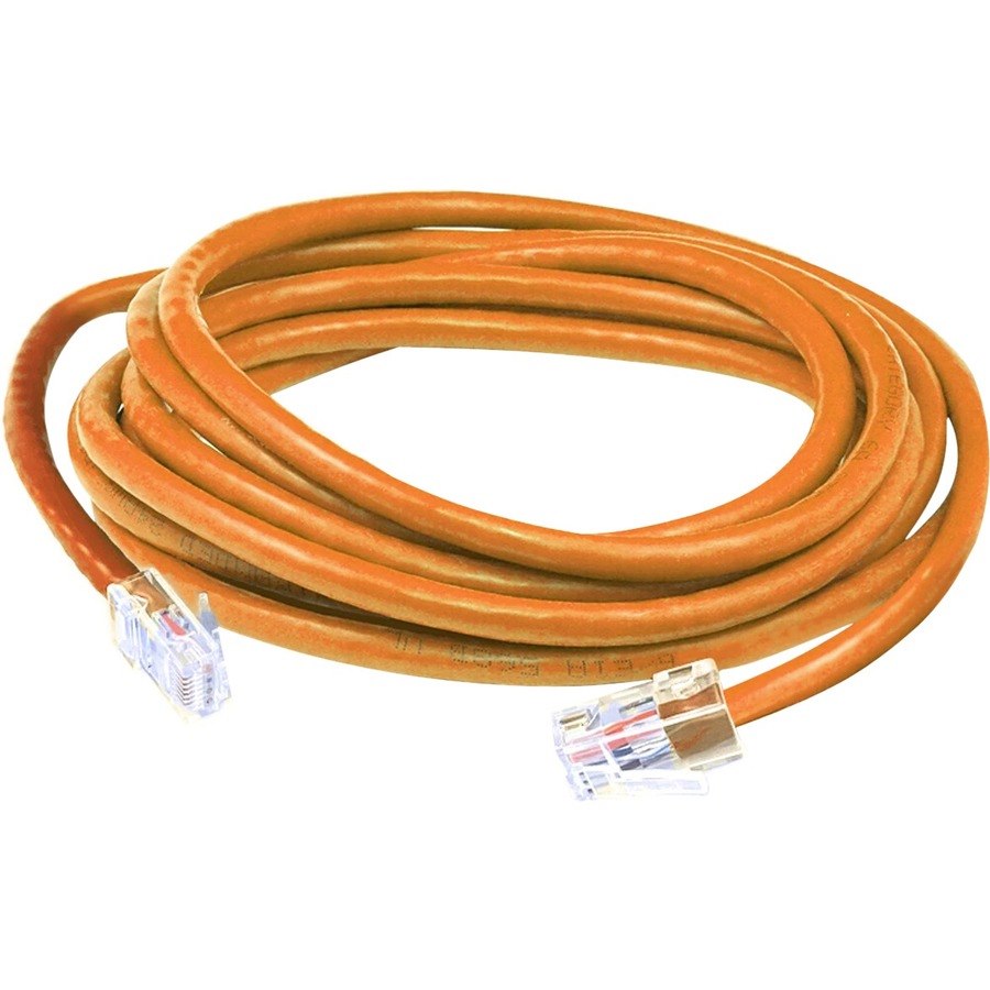 AddOn 20ft Orange CAT 6 PVC Ethernet Cable Non-Booted RJ-45 M/M