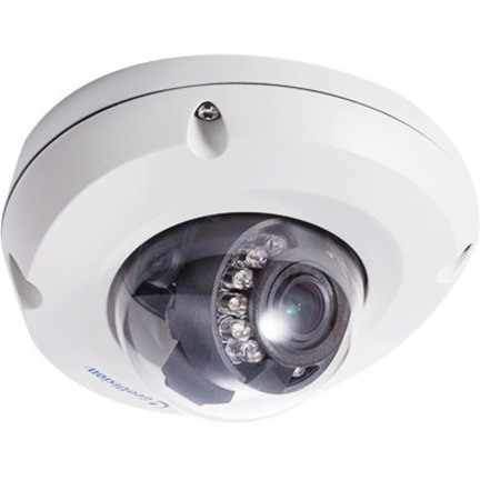 GeoVision Target GV-EDR2700-2F 2 Megapixel Outdoor HD Network Camera - Monochrome, Color - Mini Dome