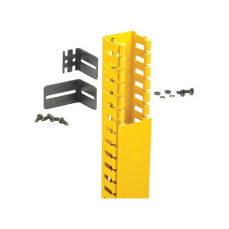 Panduit FiberRunner FRHD2KTYL 2x2 Hinged Duct Vertical Cable Manager Kit