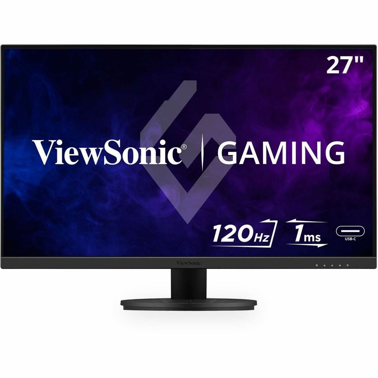 ViewSonic VX2716A 27 Inch 1080p 1ms 120Hz IPS Gaming Monitor with Eye Care, USB C, HDMI 1.4, and DisplayPort Inputs