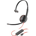 Poly Blackwire C3215 Wired Over-the-head Mono Headset