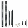 APC by Schneider Electric NetShelter SX Mounting Rail Kit - Black