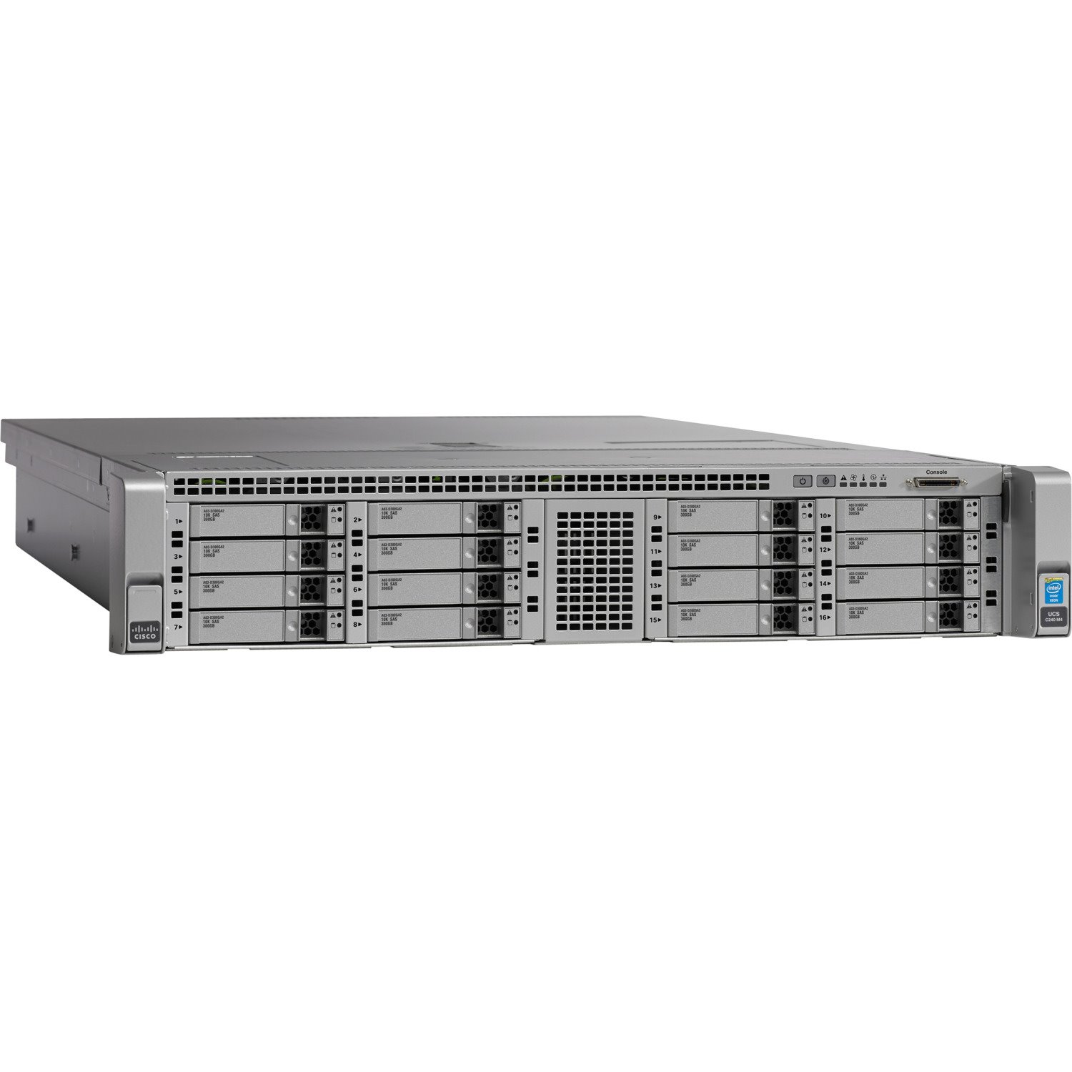 Cisco C240 M4 2U Rack Server - 2 x Intel Xeon E5-2637 v4 3.50 GHz - 256 GB RAM - Serial ATA/600 Controller