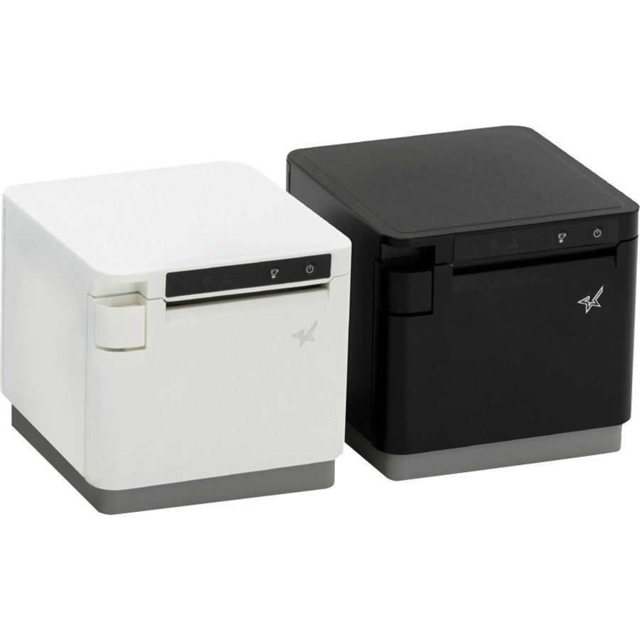 Star Micronics mC-Print3 MCP31L NH WT US Desktop Direct Thermal Printer - Monochrome - Receipt Print - Ethernet - USB - USB Host - With Cutter - White