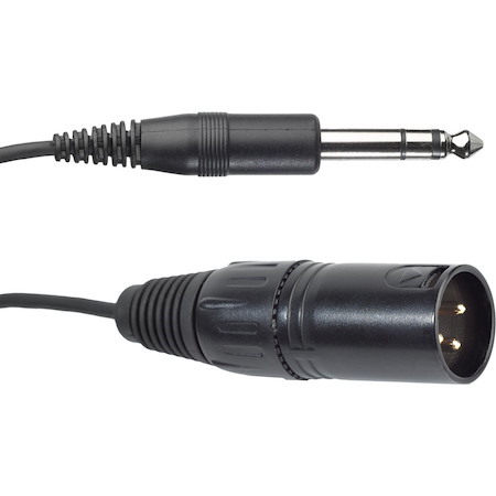 AKG Detachable Cable for AKG HSD Headsets with 6.3mm (1/4") Stereo Jack