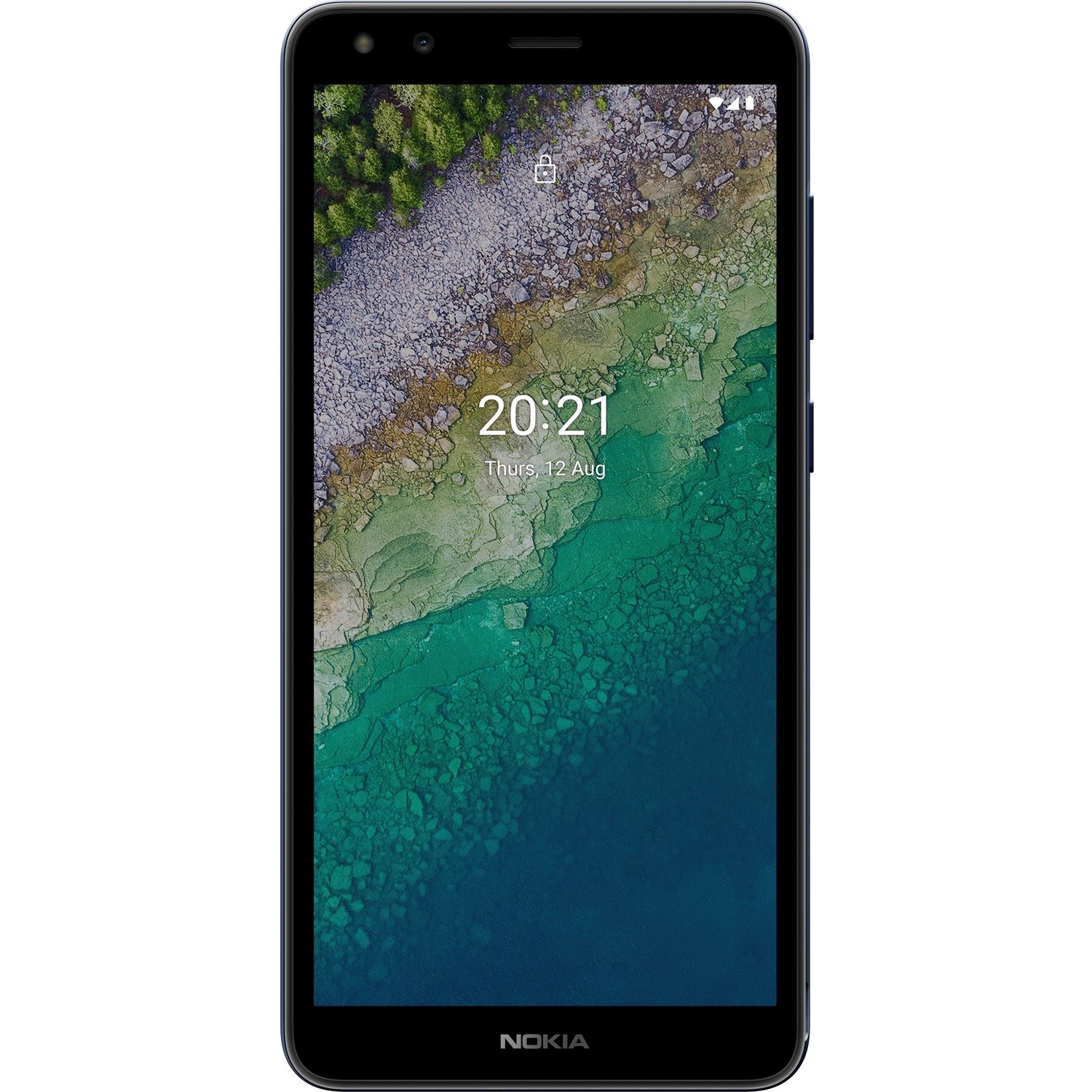 Nokia C01 Plus 16 GB Smartphone - 13.8 cm (5.5") LCD HD+ 720 x 1440 - Octa-core (Cortex A55Quad-core (4 Core) 1.60 GHz + Cortex A55 Quad-core (4 Core) 1.20 GHz - 2 GB RAM - Android 11 (Go Edition) - 4G - Blue