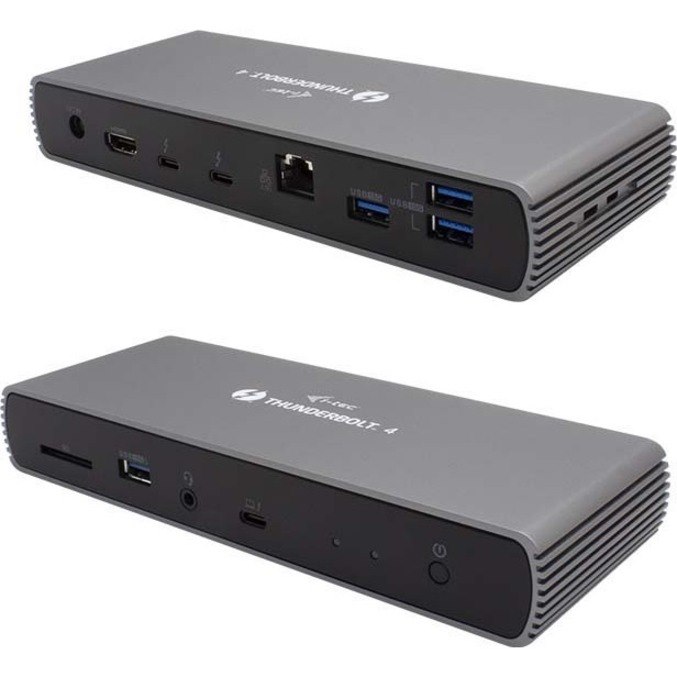 i-tec Thunderbolt 4 Docking Station for Desktop PC/Tablet/Notebook/Monitor - Memory Card Reader - SD - 96 W