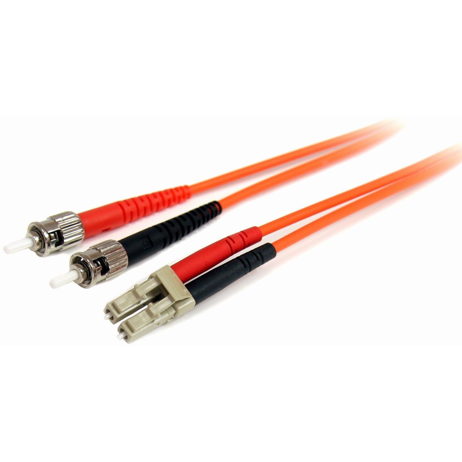 StarTech.com 3m Fiber Optic Cable - Multimode Duplex 62.5/125 LSZH Fiber Jumper Cord - LC/ST