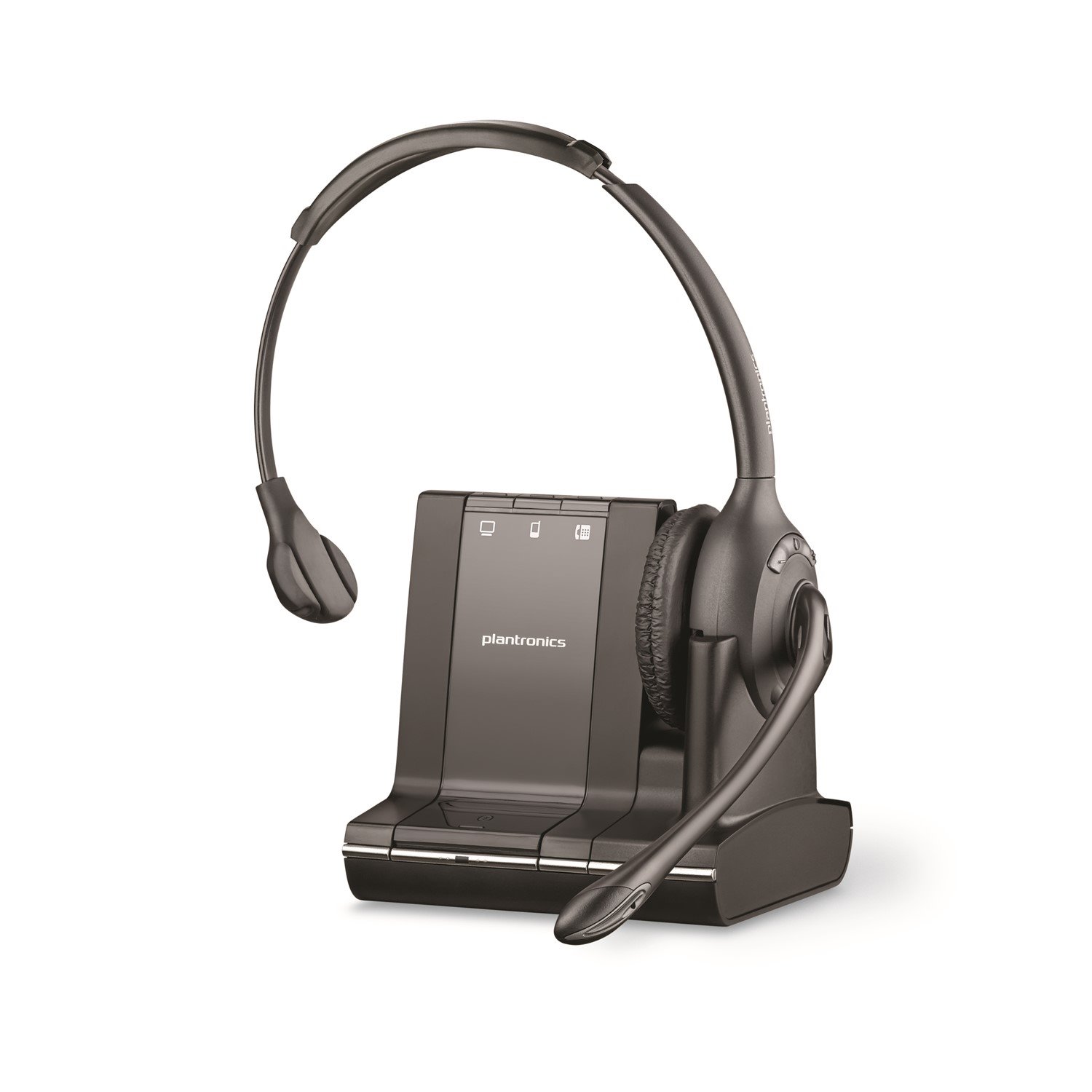 Plantronics Savi W710 Wireless DECT Mono Headset - Over-the-head - Supra-aural