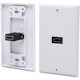 4XEM Single Outlet Female High Speed HDMI Wall Plate with 3D support